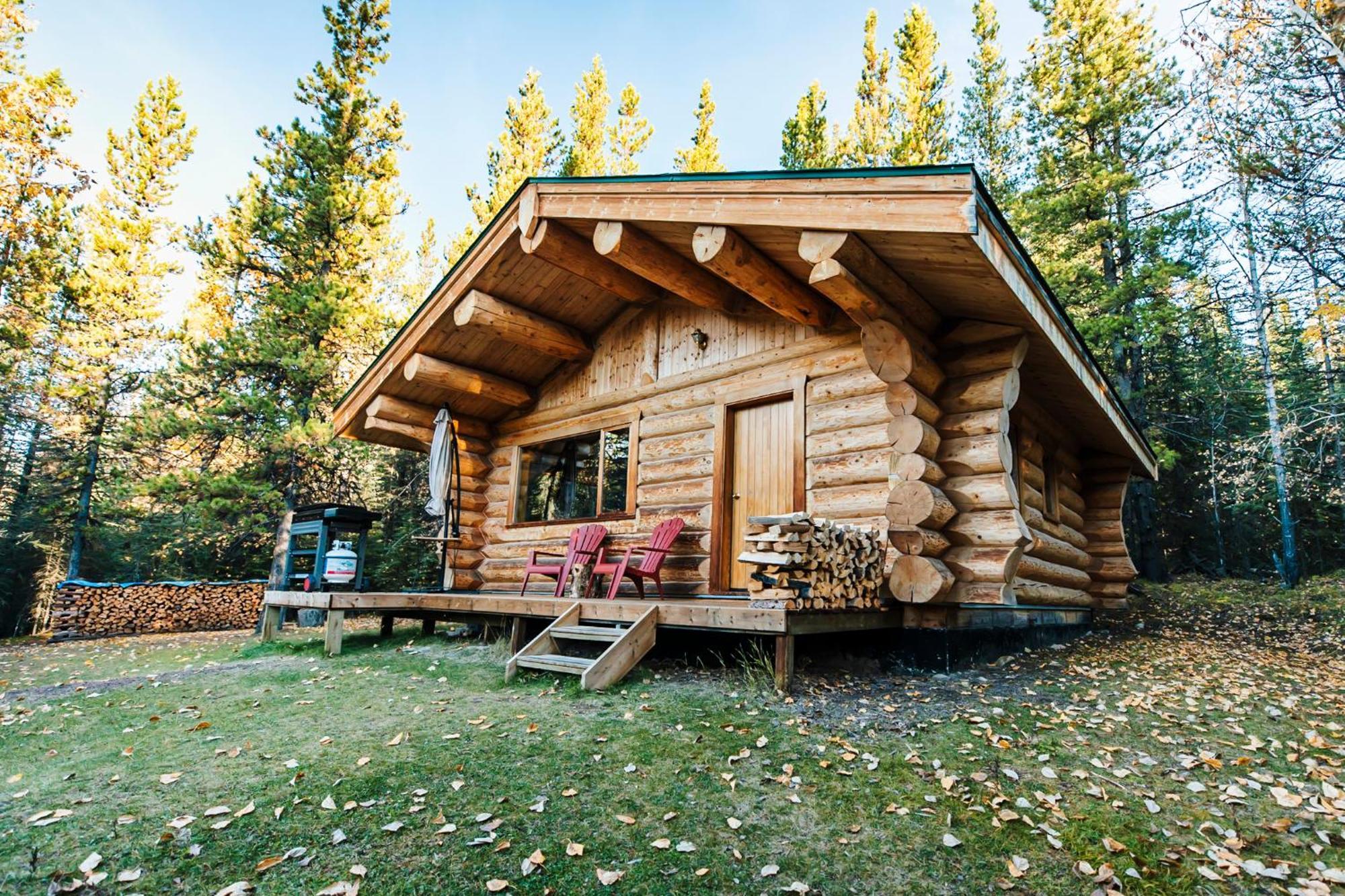 Rocky Mountain Escape Dome & Log Cabin Rentals - Rock Lake Rock Lake Lodge Provincial Park Ngoại thất bức ảnh